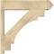 Ekena Millwork Merced Arts & Crafts Rough Sawn Outlooker, Douglas Fir, 8"W x 34"D x 34"H OUT08X34X34MRC03RDF - alternate 2